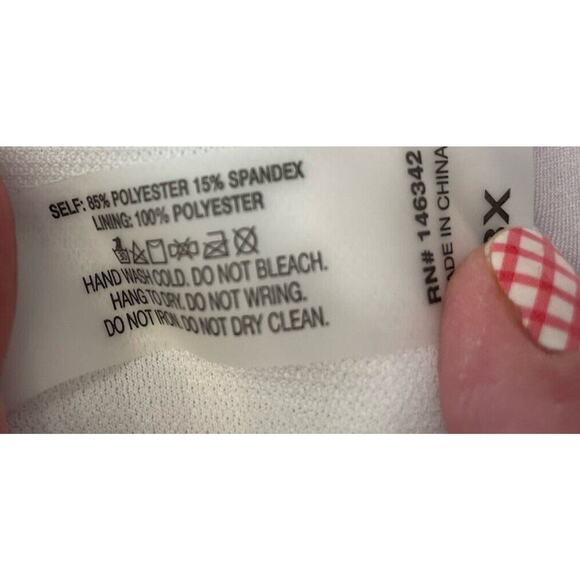 Nicole Miller Two Piece Blue Patterned Print Size 3X NWOT - Picture 11 of 11